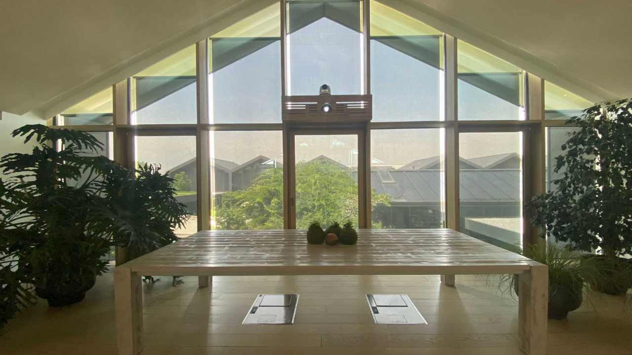 Interior de las oficinas de Davines en Parma